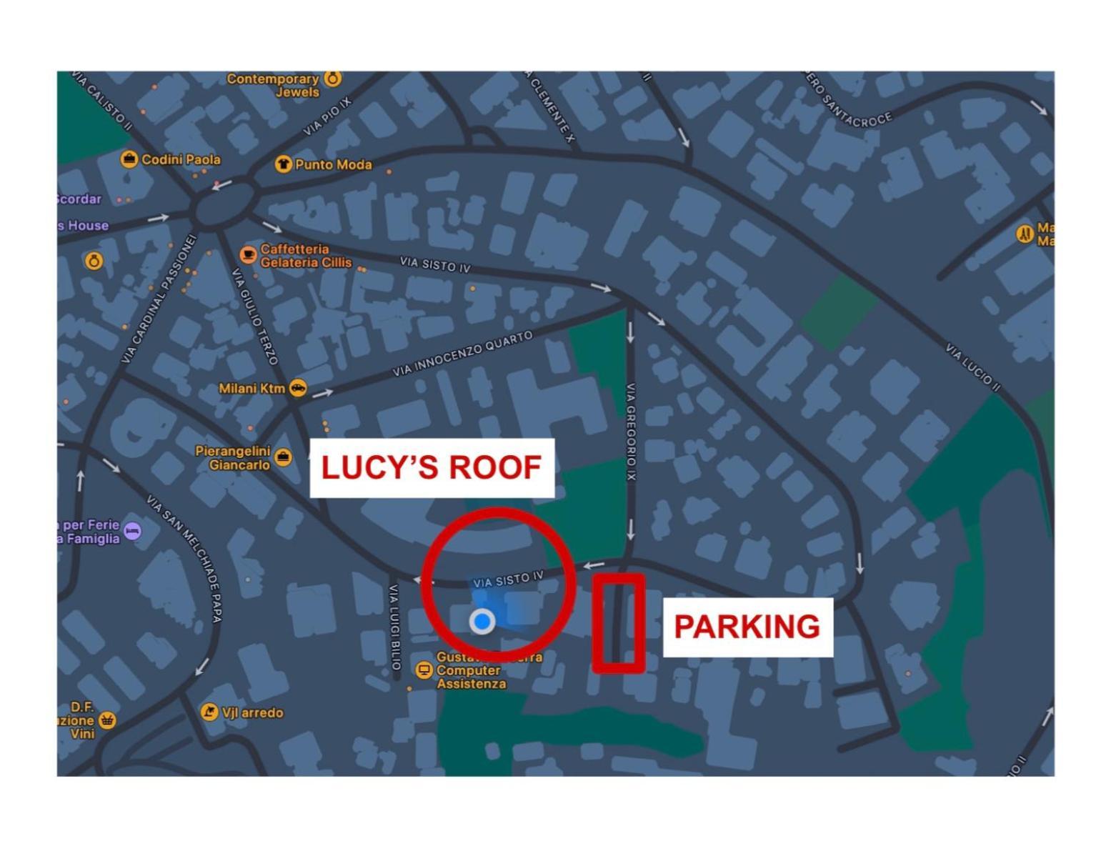 דירות רומא Lucy'S Roof מראה חיצוני תמונה